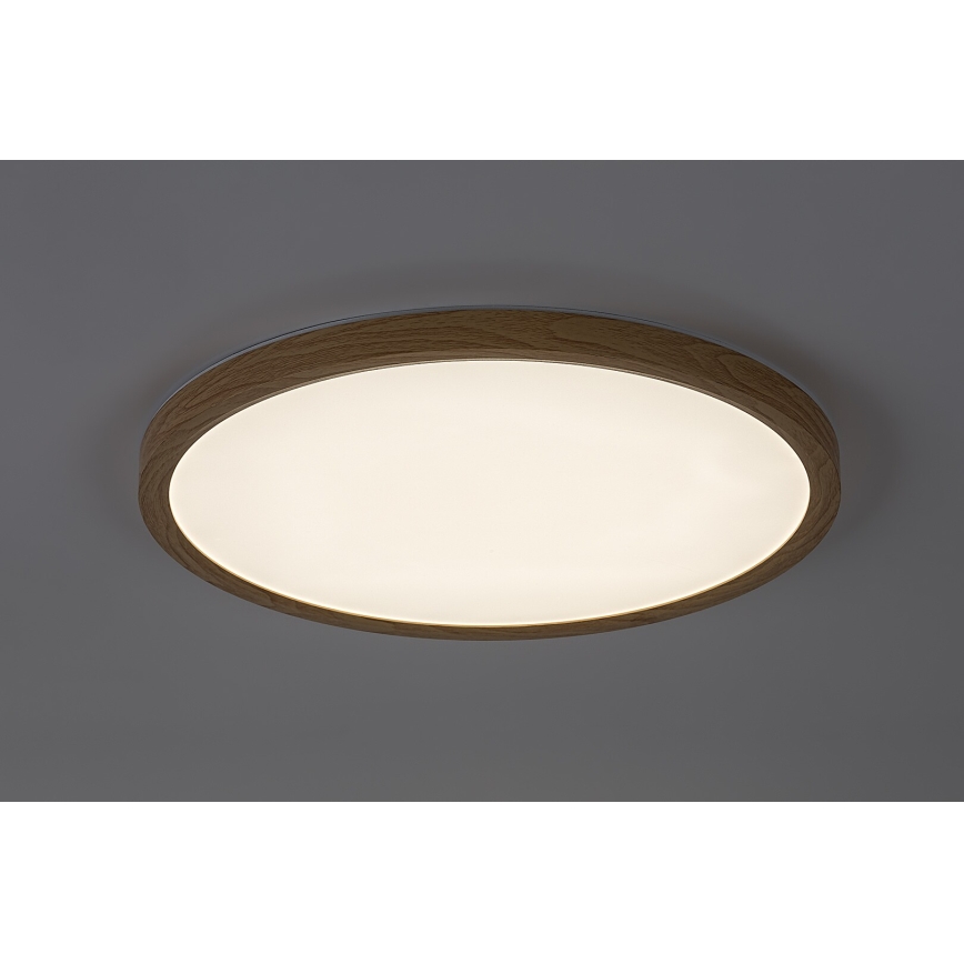 Rabalux - LED vonios kambario lubinis šviestuvas LED/24W/230V 3000/4000/6000K skersmuo 40 cm IP44 smėlinė