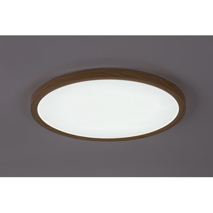 Rabalux - LED vonios kambario lubinis šviestuvas LED/24W/230V 3000/4000/6000K skersmuo 40 cm IP44 smėlinė
