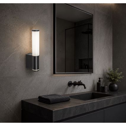 Rabalux - LED vonios sieninis šviestuvas LED/6W/230V IP44 juodas