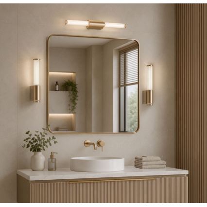 Rabalux - LED vonios sieninis šviestuvas LED/6W/230V IP44 auksinis