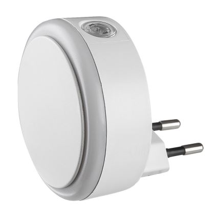 Rabalux - LED Lizdinė naktinė lemputė su prieblandos jutikliu LED/0,3W/230V 3000K