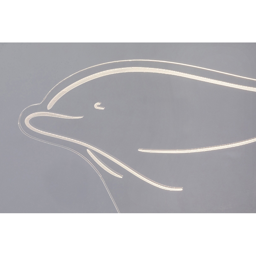 Rabalux - Vaikiškas LED stalinis šviestuvas LED/2W/5V 3000K dolphin bukas