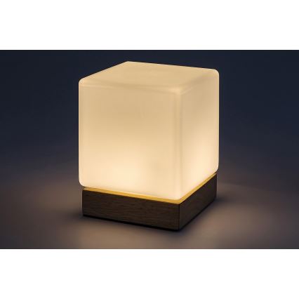 Rabalux - LED reguliuojama stalinė lempa LED/1,2W/5V 3000K ąžuolas