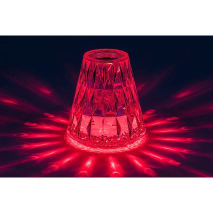 Rabalux - LED RGB Pritemdomas įkraunamas stalinis šviestuvas LED/2W/5V 3000K