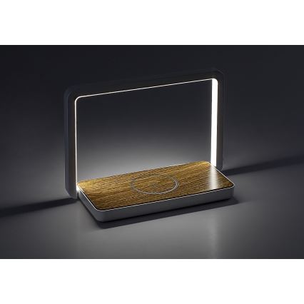 Rabalux - LED reguliuojama stalinė lempa su belaidžiu įkrovikliu LED/4W/5V 3000K