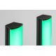 Rabalux - KOMPLEKTAS 2x LED RGB Pritemdomas stalinis šviestuvas PACO LED/5W/5V + nuotolinio valdymo pultas