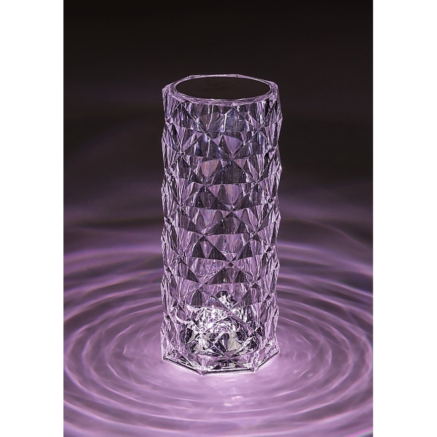 Rabalux 76015 - LED RGB Stalinė pritemdoma lempa SIGGY LED/1,5W/3,7V 800 mAh