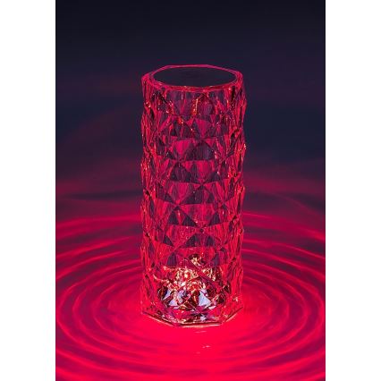 Rabalux 76015 - LED RGB Stalinė pritemdoma lempa SIGGY LED/1,5W/3,7V 800 mAh