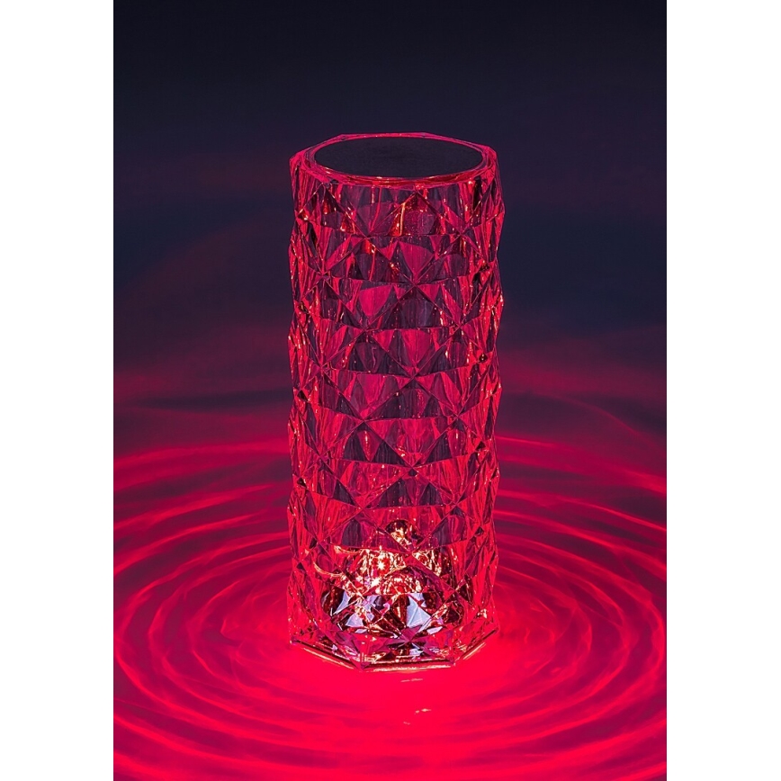 Rabalux 76015 - LED RGB Stalinė pritemdoma lempa SIGGY LED/1,5W/3,7V 800 mAh