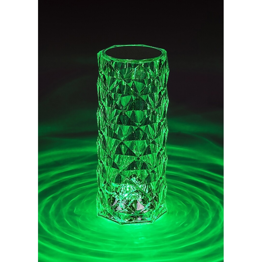 Rabalux 76015 - LED RGB Stalinė pritemdoma lempa SIGGY LED/1,5W/3,7V 800 mAh