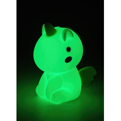 Rabalux - LED RGB Pritemdoma jutiklinė įkraunama maža vaikiška lemputė   LED/0,45W/5V