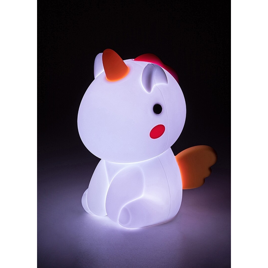 Rabalux - LED RGB Pritemdoma jutiklinė įkraunama maža vaikiška lemputė   LED/0,45W/5V