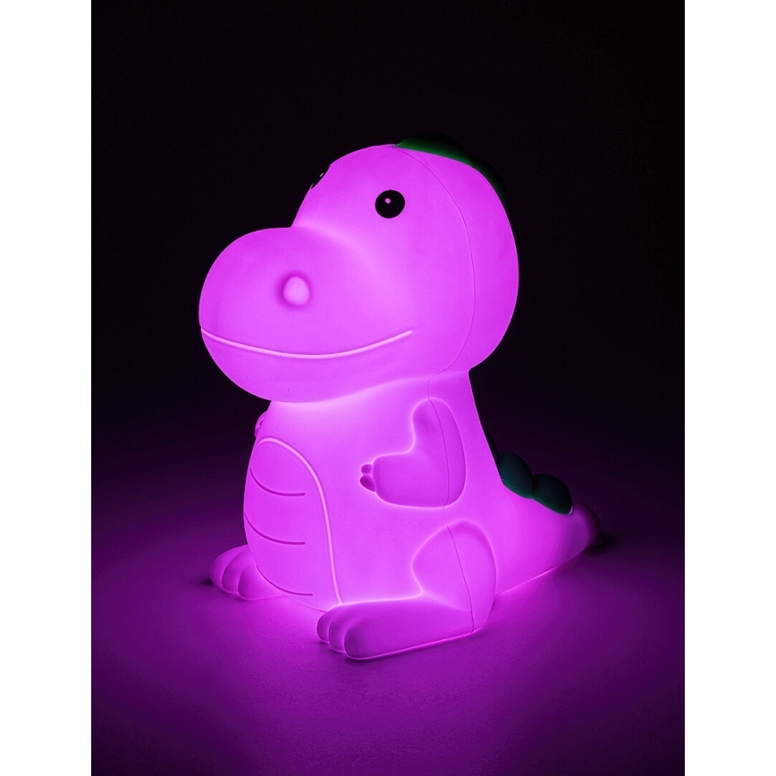 Rabalux - LED RGB Pritemdoma jutiklinė įkraunama maža vaikiška lemputė LED/0,45W/5V
