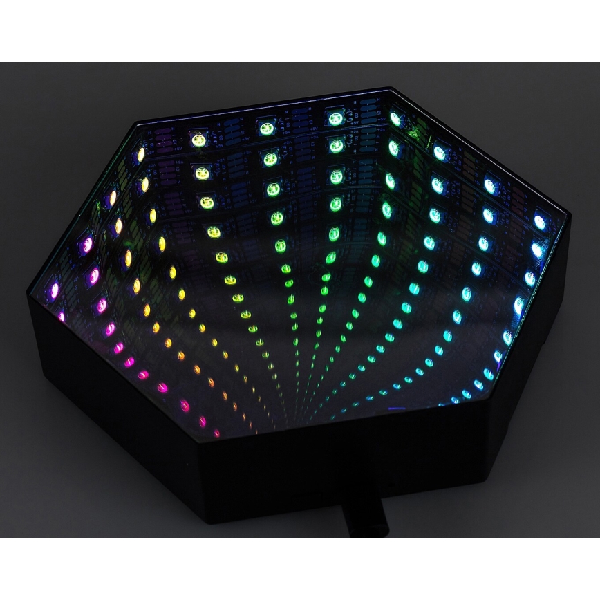 Rabalux - LED RGB reguliuojama stalinė lempa LED/1W/5V/3xAA + nuotolinis valdymas