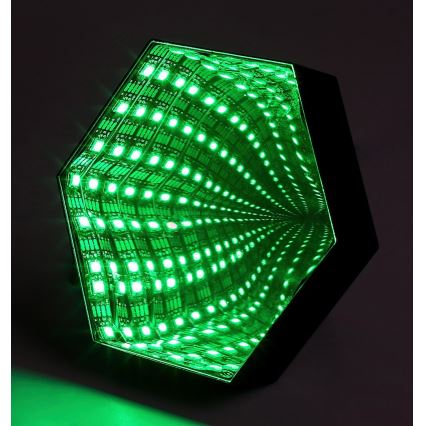 Rabalux - LED RGB reguliuojama stalinė lempa LED/1W/5V/3xAA + nuotolinis valdymas