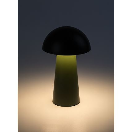 Rabalux - LED reguliuojamo ryškumo jutiklinė įkraunama lauko lempa LED/1,5W/5V IP44 1200 mAh USB žalia