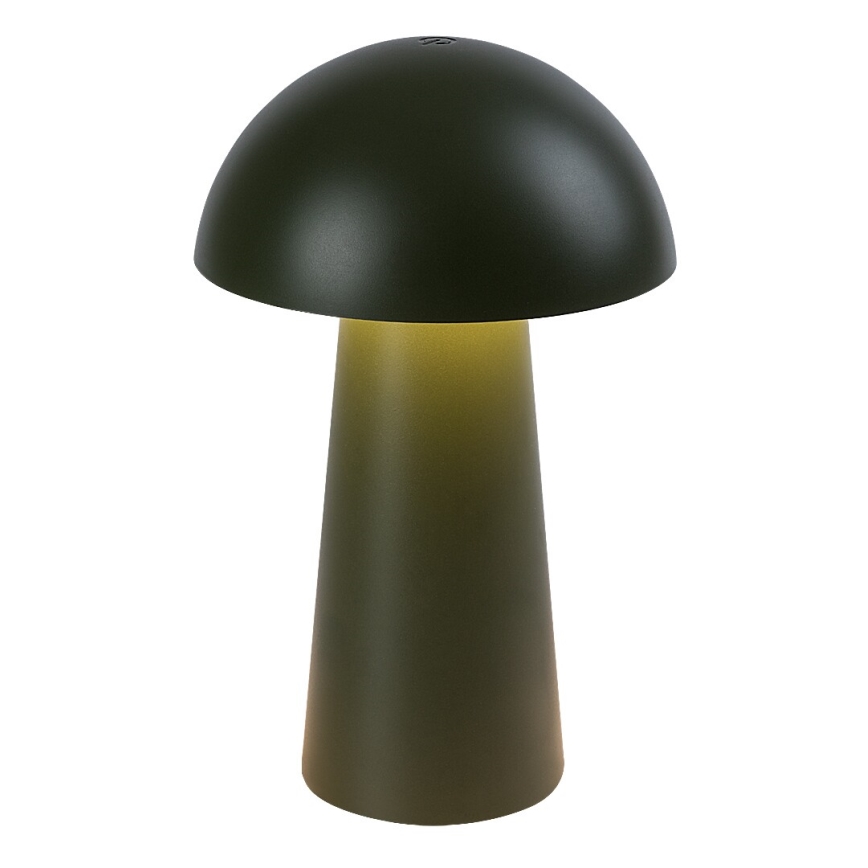 Rabalux - LED reguliuojamo ryškumo jutiklinė įkraunama lauko lempa LED/1,5W/5V IP44 1200 mAh USB žalia