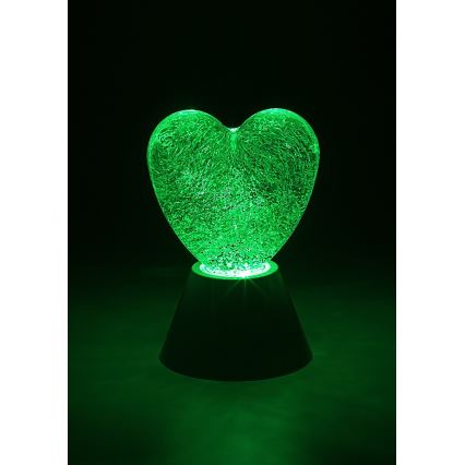 Rabalux - LED dekoratyvinė lempa LED/0,8W/3xAA širdis