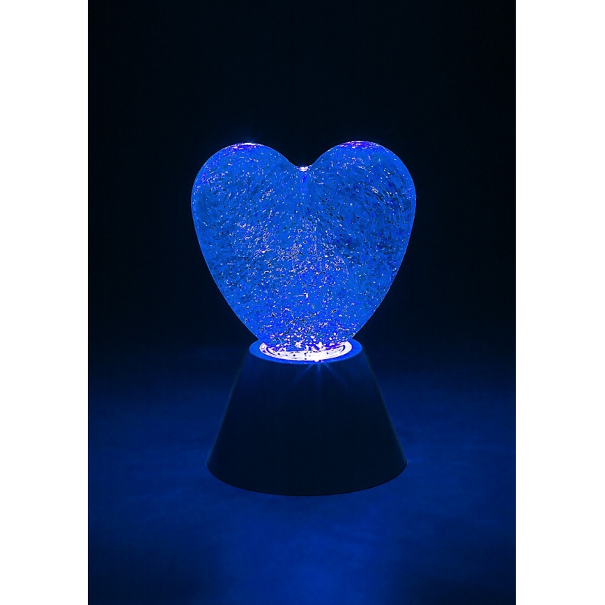Rabalux - LED dekoratyvinė lempa LED/0,8W/3xAA širdis