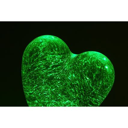 Rabalux - LED RGB dekoratyvinė širdies formos lempa LED/0,8W/3xAA