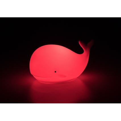 Rabalux - LED RGB lietimu valdomas naktinis žibintas LED/0,05W/1xCR2032 banginis