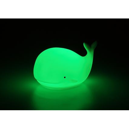 Rabalux - LED RGB lietimu valdomas naktinis žibintas LED/0,05W/1xCR2032 banginis