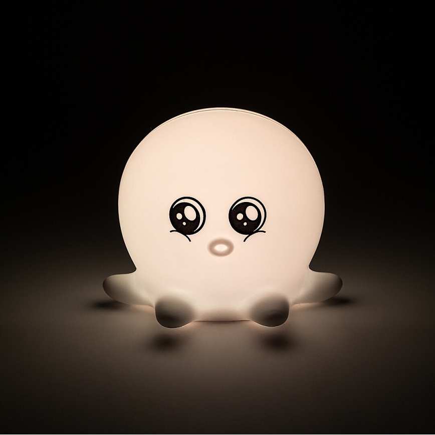 Rabalux - LED RGB jutiklinė naktinė švieselė LED/0,05W/1xCR2032 aštuonkojis