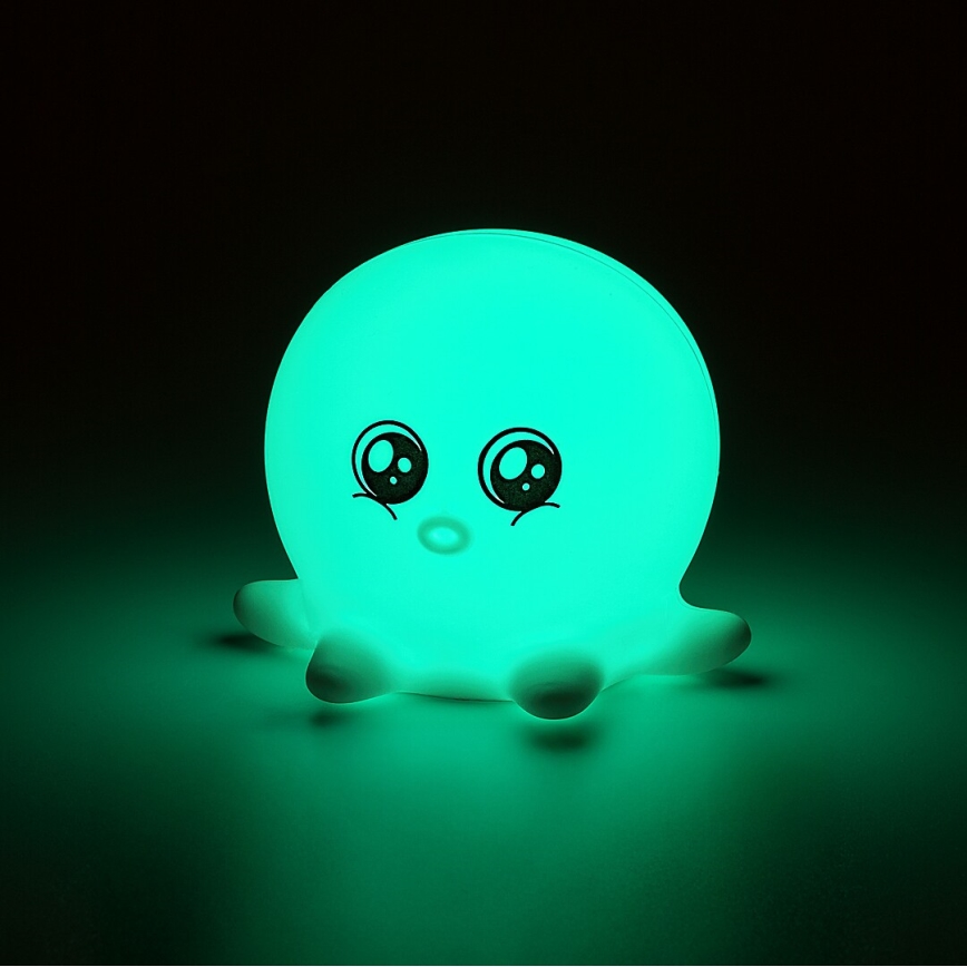 Rabalux - LED RGB jutiklinė naktinė švieselė LED/0,05W/1xCR2032 aštuonkojis