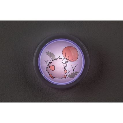 Rabalux - LED vaikiškas naktinis šviestuvas LED/0,3W/2xAA 6000K