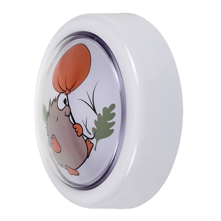 Rabalux - LED vaikiškas naktinis šviestuvas LED/0,3W/2xAA 6000K