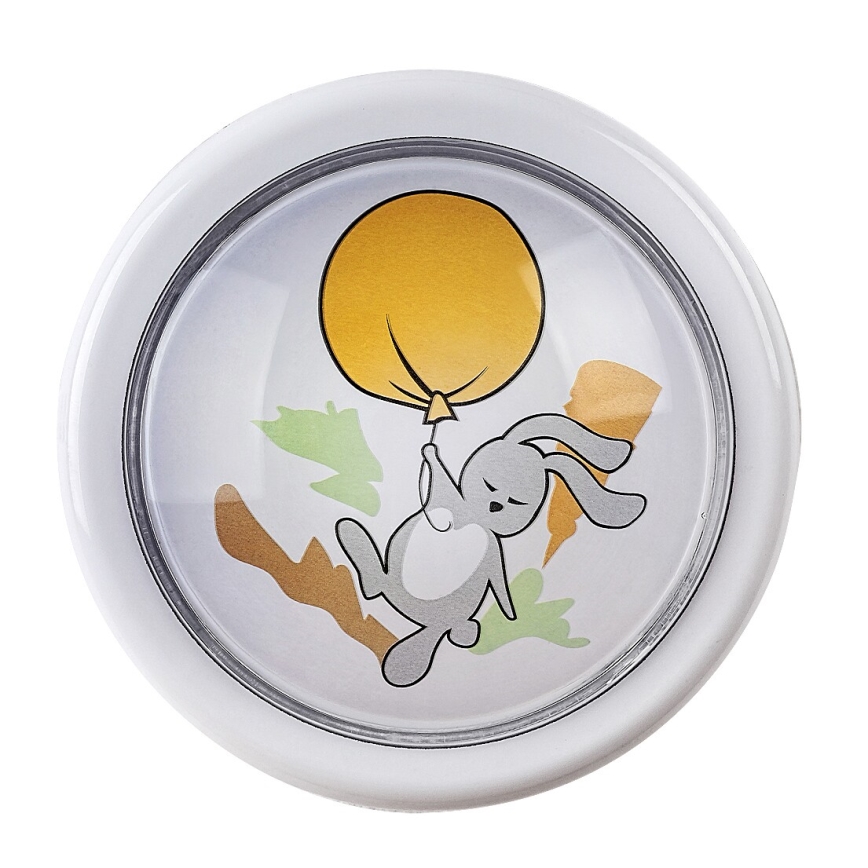 Rabalux - LED vaikiškas naktinis šviestuvas LED/0,3W/2xAA 6000K