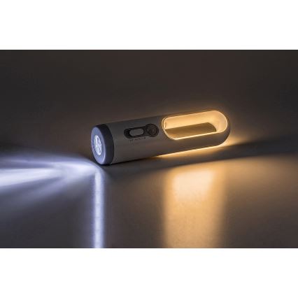 Rabalux - LED Nešiojama įkraunama lempa su jutikliu LED/0,8W/3,7V 3000/7000K