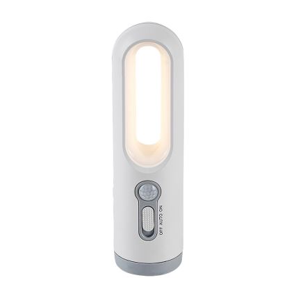 Rabalux - LED Nešiojama įkraunama lempa su jutikliu LED/0,8W/3,7V 3000/7000K