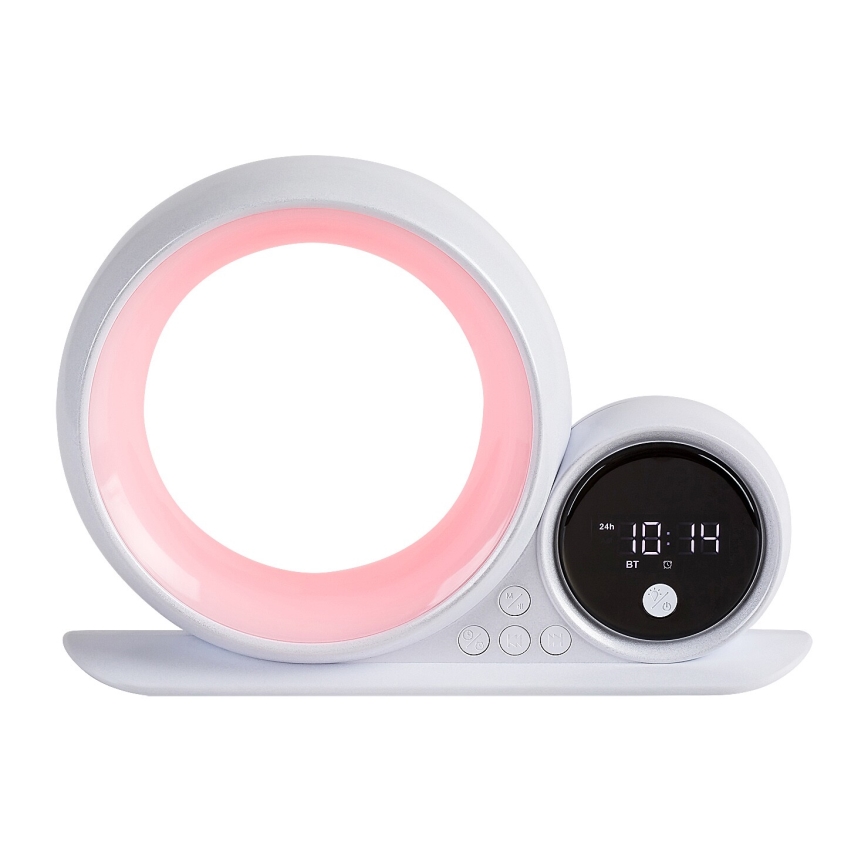 Rabalux - LED RGB Stalinis šviestuvas su kolonėle LED/5W/230V