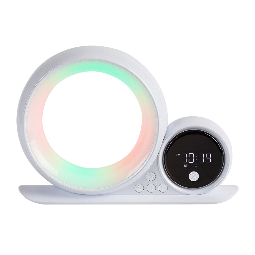Rabalux - LED RGB Stalinis šviestuvas su kolonėle LED/5W/230V