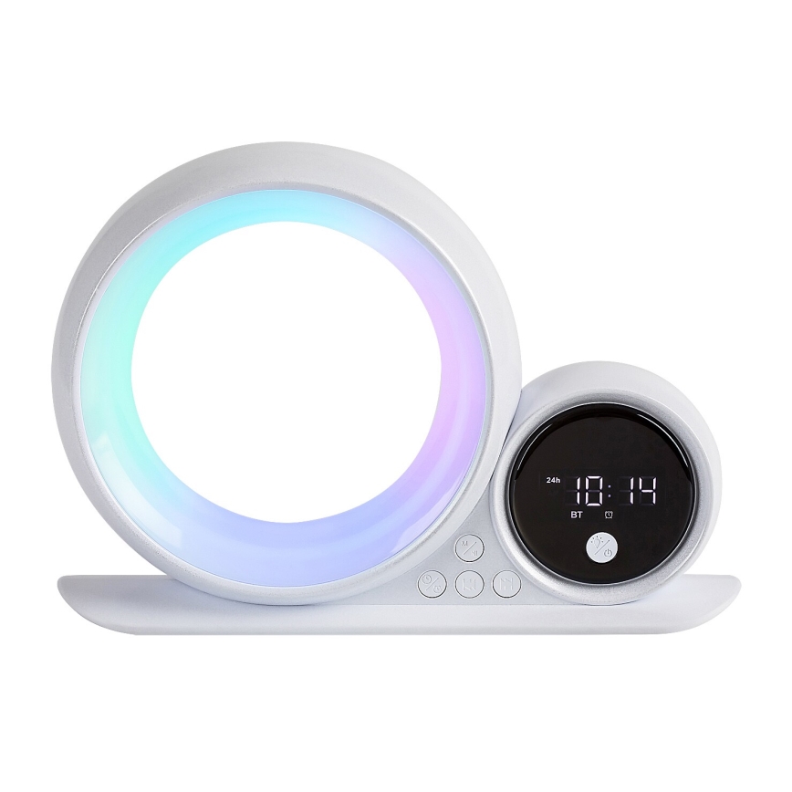 Rabalux - LED RGB Stalinis šviestuvas su kolonėle LED/5W/230V