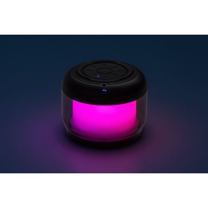 Rabalux - RGB Stalinis šviestuvas su kolonėle RGB/3W/3,7V 500mAh