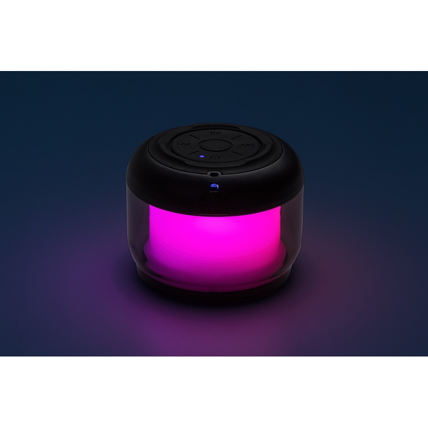 Rabalux - RGB Stalinis šviestuvas su kolonėle RGB/3W/3,7V 500mAh