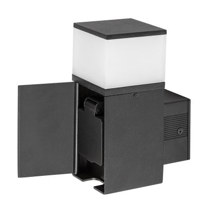 Rabalux - LED lauko sieninis šviestuvas su kištukiniu lizdu LED/10W/230V IP44
