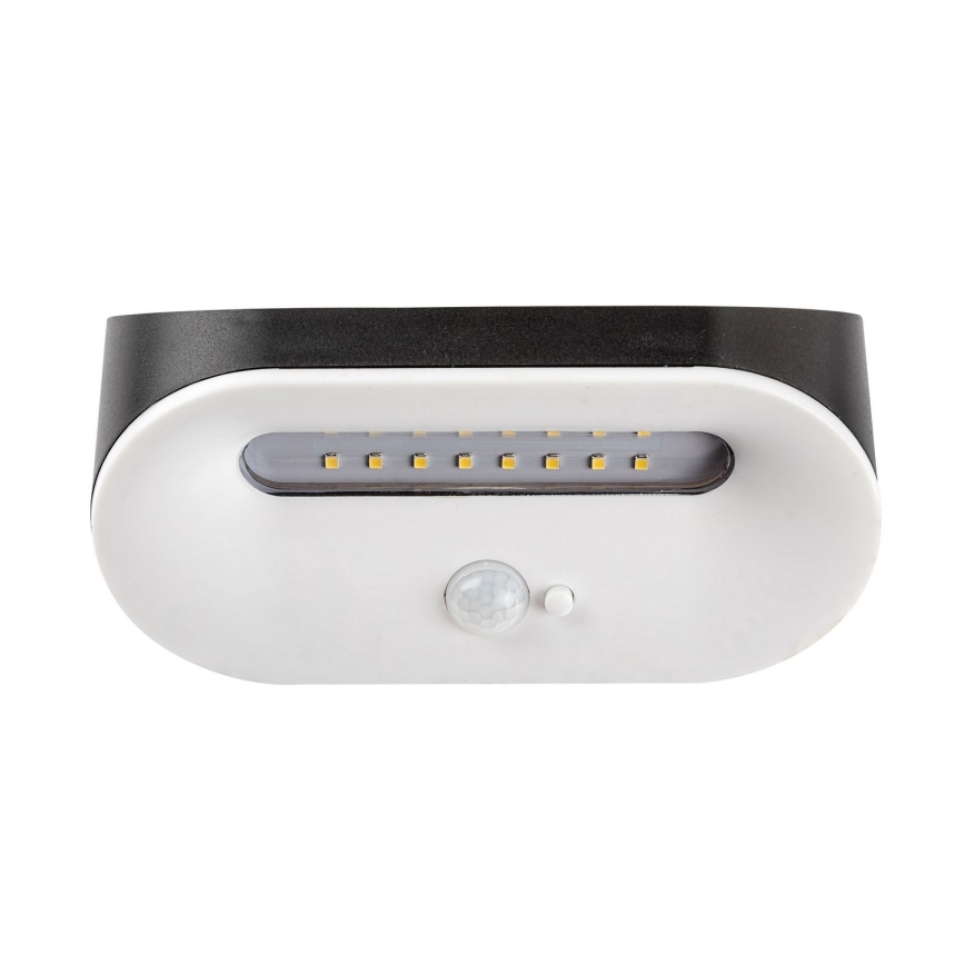 Rabalux - LED Saulės energijos šviestuvas su jutikliu LED/3,2W/3,7V IP44 1200 mAh