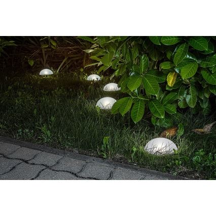 Rabalux - LED apšvietimas, įkraunamas saulės energija 5xLED/0,2W/1,2V IP44 600 mAh