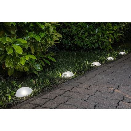 Rabalux - LED apšvietimas, įkraunamas saulės energija 5xLED/0,2W/1,2V IP44 600 mAh