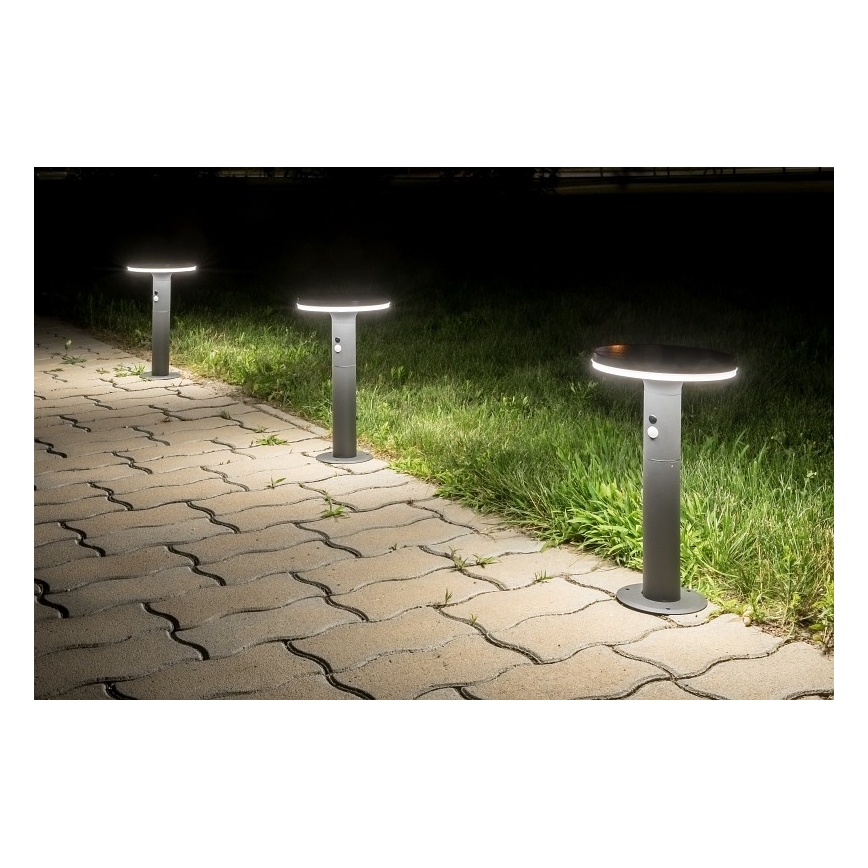 Rabalux - LED Saulės energijos šviestuvas su jutikliu LED/10W/3,7V IP44 2500 mAh