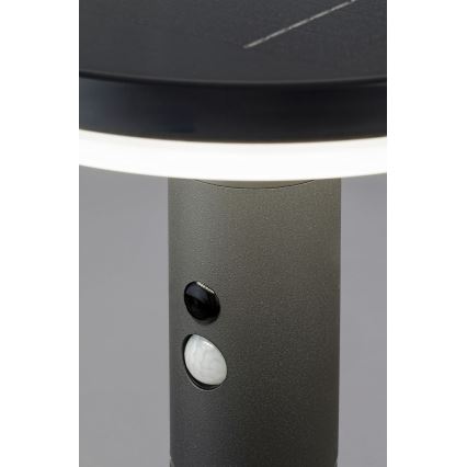 Rabalux - LED Saulės energijos šviestuvas su jutikliu LED/10W/3,7V IP44