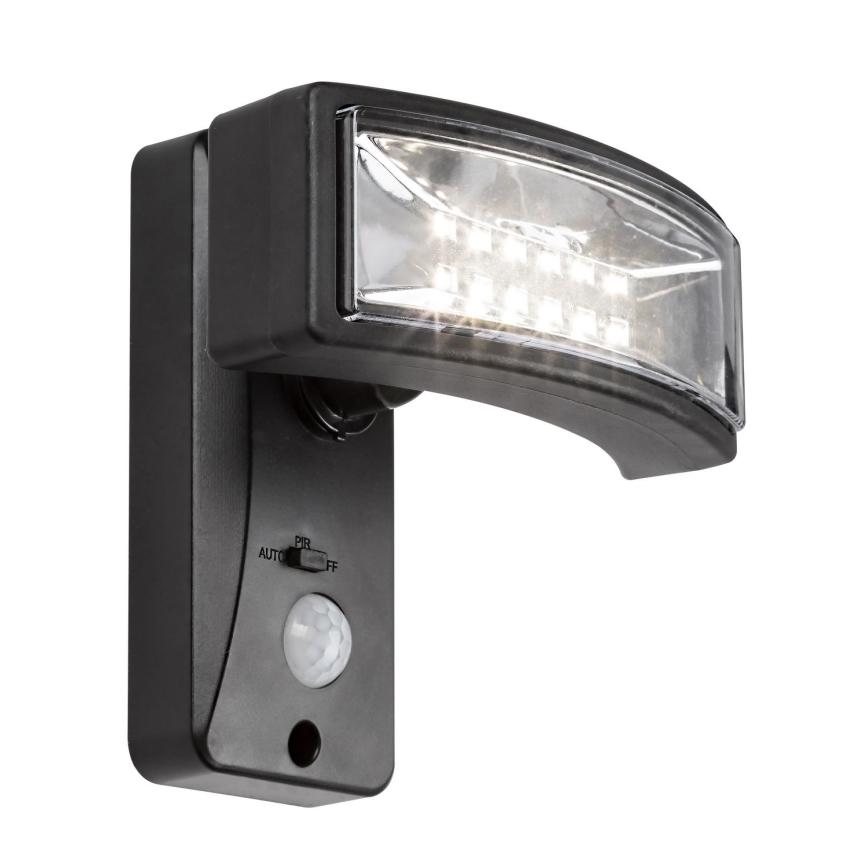 Rabalux - LED Saulės energijos šviestuvas su jutikliu LED/2,4W/3,7V IP44