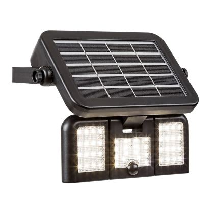 Rabalux - LED Saulės energijos prožektorius su jutikliu LED/9,6W/3,7V IP44