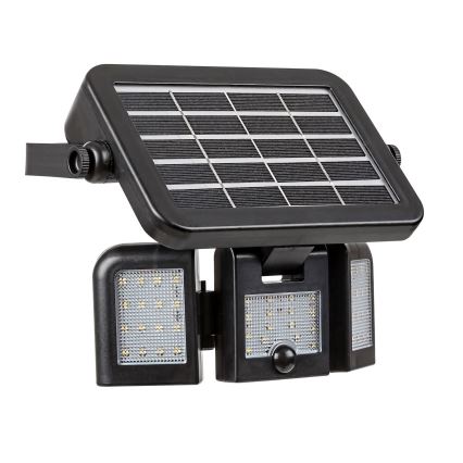 Rabalux - LED Saulės energijos prožektorius su jutikliu LED/9,6W/3,7V IP44