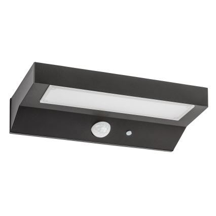 Rabalux - LED Saulės energijos šviestuvas su jutikliu LED/6W/3,7V IP44 2200 mAh
