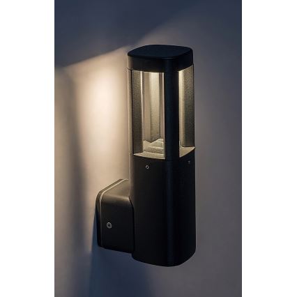 Rabalux - LED sieninis lauko šviestuvas LED/7W/230V IP54 antracitas
