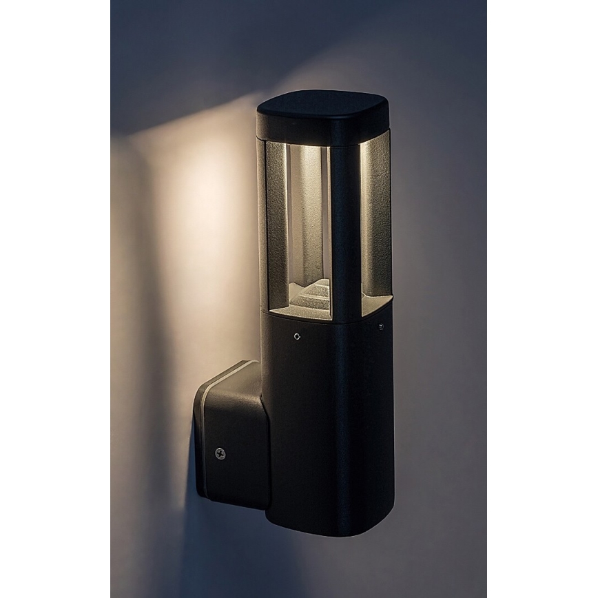 Rabalux - LED sieninis lauko šviestuvas LED/7W/230V IP54 antracitas